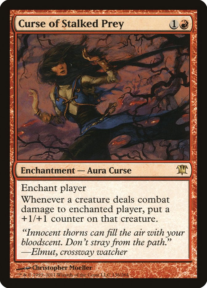 Magic the Gathering Card - Curse of Stalked Prey - MTG Circle
