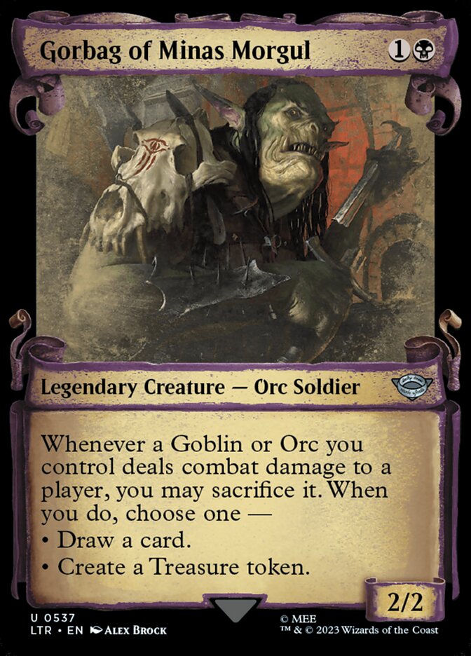 Magic the Gathering Card - Gorbag of Minas Morgul - MTG Circle