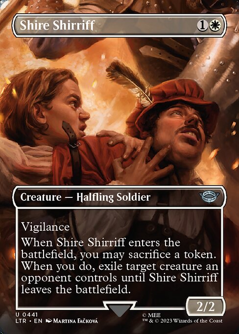 Magic the Gathering Card - Shire Shirriff - MTG Circle