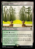 Magic the Gathering Card - Canopy Vista - MTG Circle