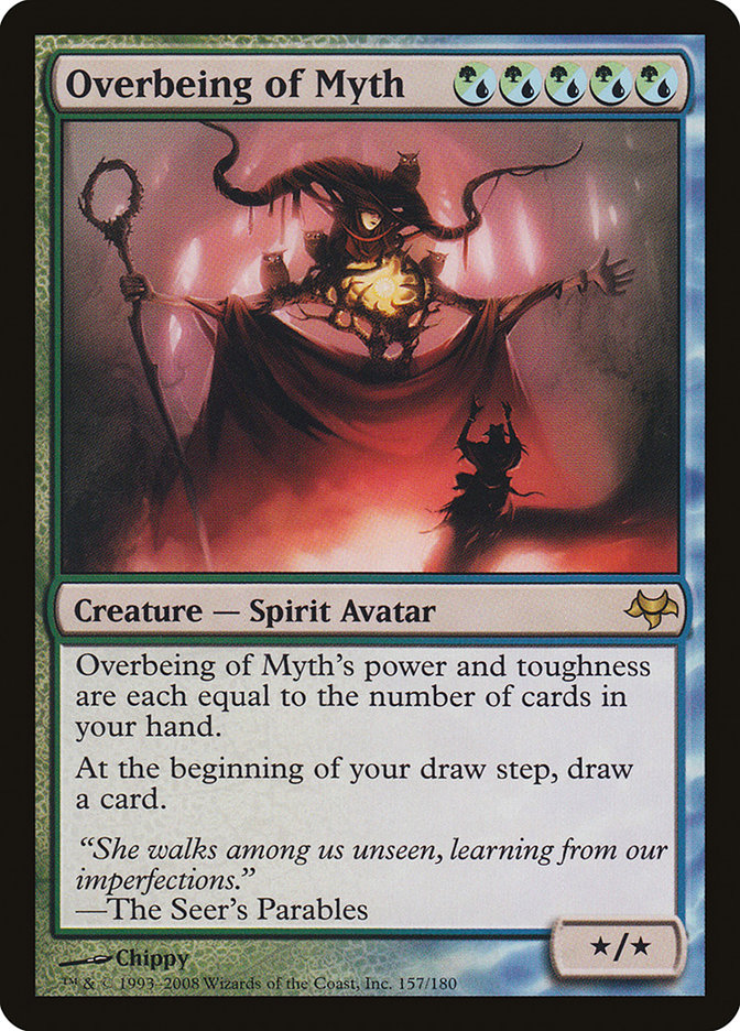 Magic the Gathering Card - Overbeing of Myth - MTG Circle