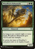 Magic the Gathering Card - Woodborn Behemoth - MTG Circle
