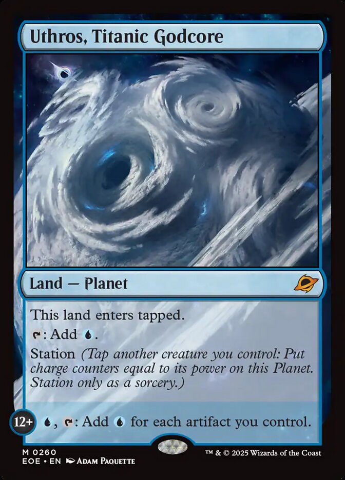 Magic the Gathering Card - Uthros, Titanic Godcore - MTG Circle