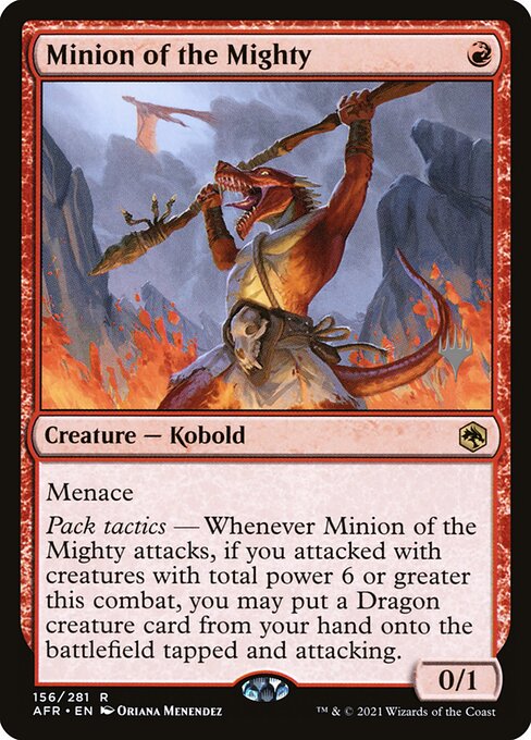 Magic the Gathering Card - Minion of the Mighty - MTG Circle