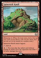 Magic the Gathering Card - Spinerock Knoll - MTG Circle
