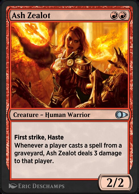 Magic the Gathering Card - Ash Zealot - MTG Circle