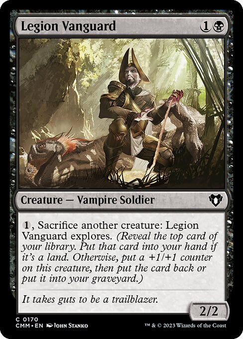 Magic the Gathering Card - Legion Vanguard - MTG Circle
