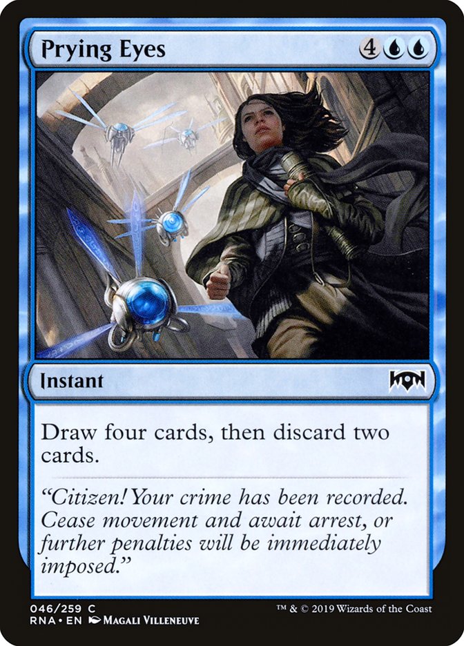 Magic the Gathering Card - Prying Eyes - MTG Circle