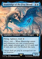 Magic the Gathering Card - Hraesvelgr of the First Brood - MTG Circle