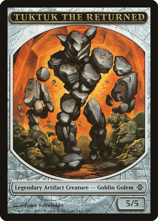 Magic the Gathering Card - Tuktuk the Returned - MTG Circle
