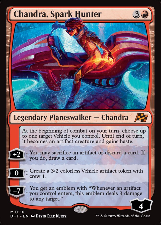 Magic the Gathering Card - Chandra, Spark Hunter - MTG Circle