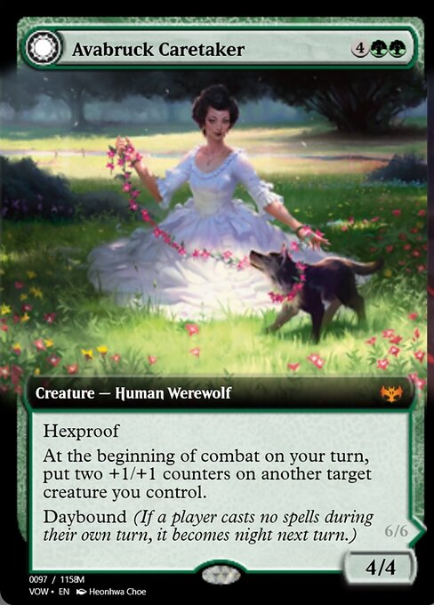 Magic the Gathering Card - Avabruck Caretaker - MTG Circle