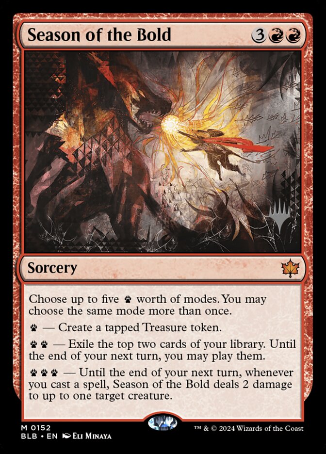 Magic the Gathering Card - Season of the Bold - MTG Circle