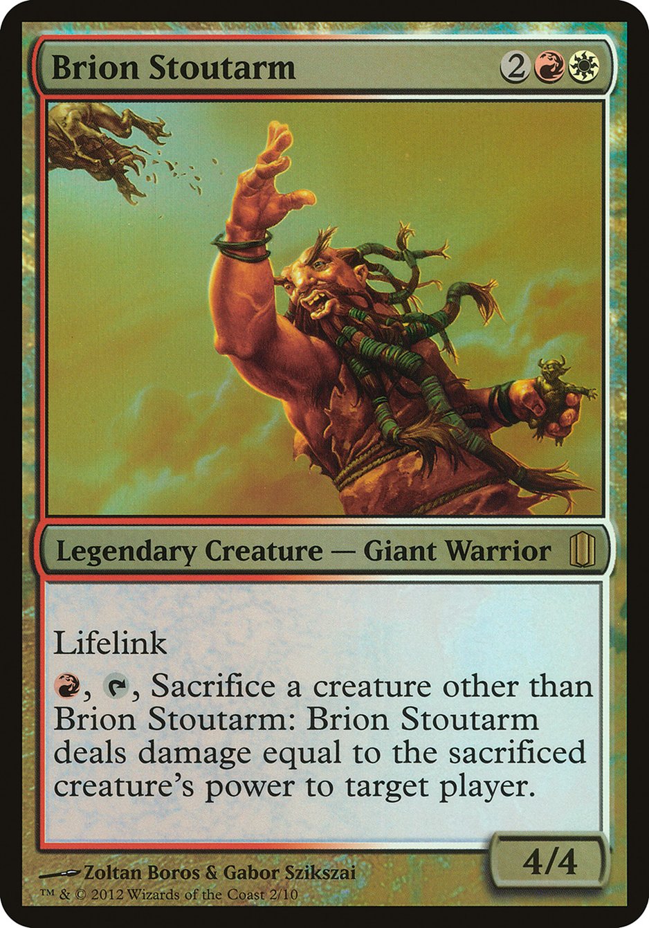 Magic the Gathering Card - Brion Stoutarm - MTG Circle