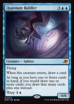Magic the Gathering Card - Quantum Riddler - MTG Circle