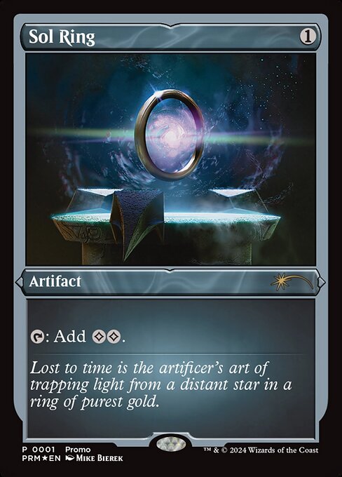 Magic the Gathering Card - Sol Ring - MTG Circle