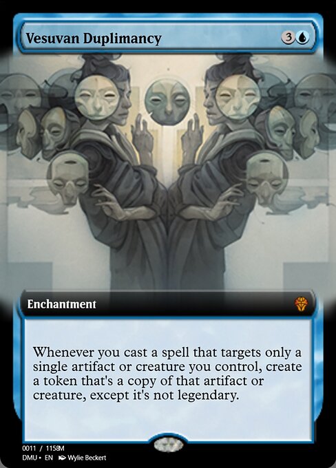 Magic the Gathering Card - Vesuvan Duplimancy - MTG Circle