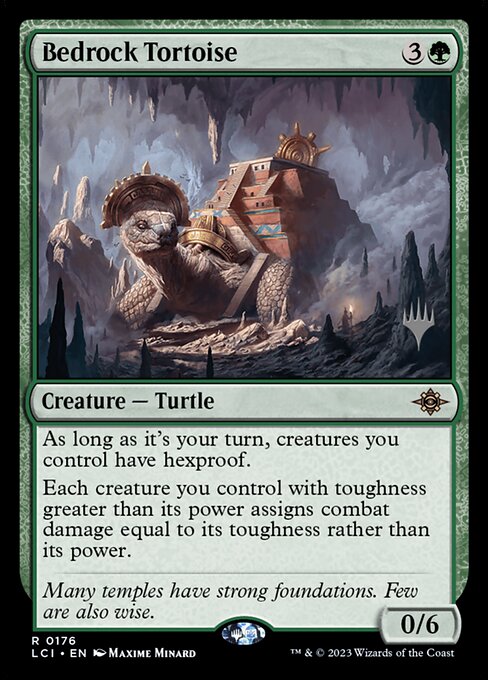 Magic the Gathering Card - Bedrock Tortoise - MTG Circle