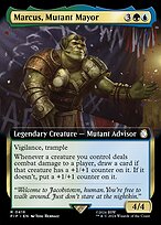 Magic the Gathering Card - Marcus, Mutant Mayor - MTG Circle