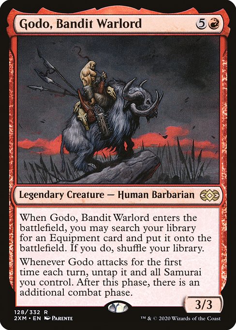 Magic the Gathering Card - Godo, Bandit Warlord - MTG Circle