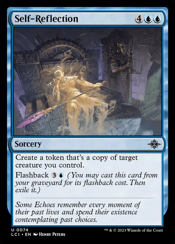 Magic the Gathering Card - Self-Reflection - MTG Circle