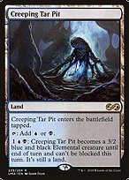 Magic the Gathering Card - Creeping Tar Pit - MTG Circle