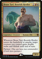 Magic the Gathering Card - Bruse Tarl, Boorish Herder - MTG Circle