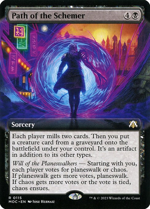 Magic the Gathering Card - Path of the Schemer - MTG Circle