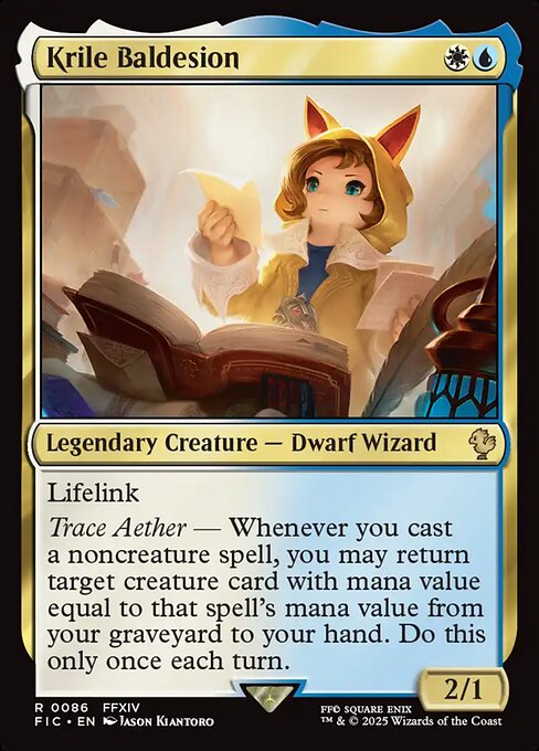 Magic the Gathering Card - Krile Baldesion - MTG Circle