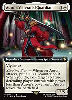 Magic the Gathering Card - Auron, Venerated Guardian - MTG Circle