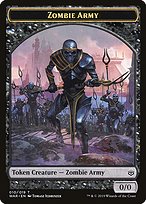 Magic the Gathering Card - Zombie Army - MTG Circle