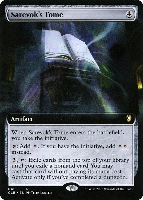 Magic the Gathering Card - Sarevok's Tome - MTG Circle