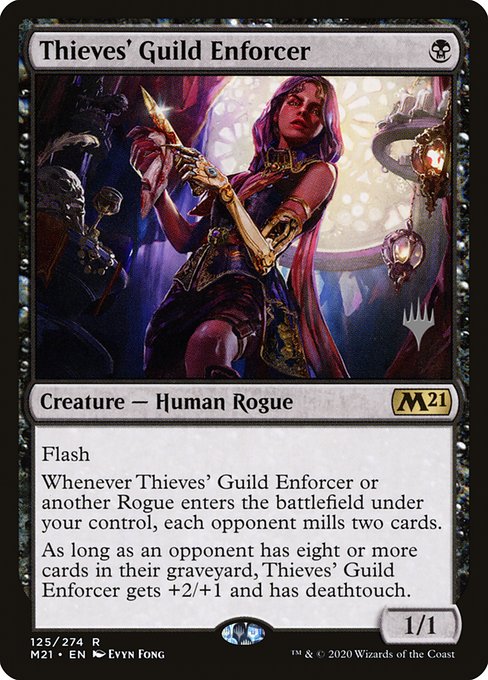 Magic the Gathering Card - Thieves' Guild Enforcer - MTG Circle