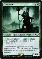Magic the Gathering Card - Clamavus - MTG Circle