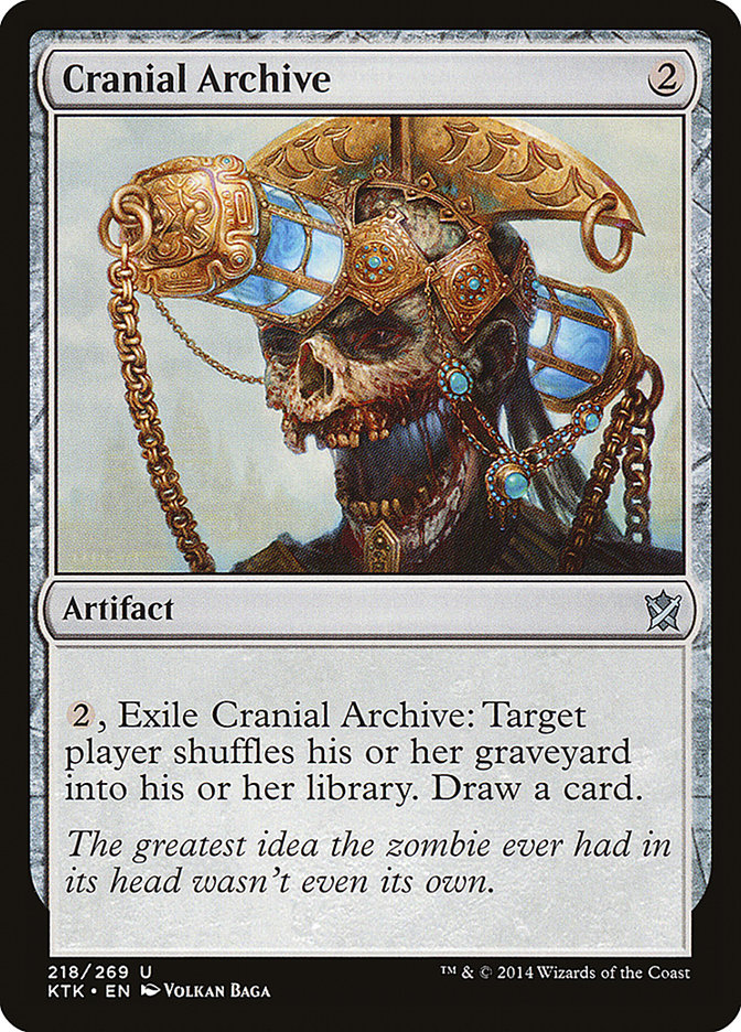 Magic the Gathering Card - Cranial Archive - MTG Circle