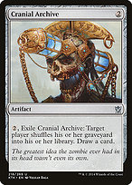 Magic the Gathering Card - Cranial Archive - MTG Circle