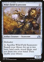 Magic the Gathering Card - Wild-Field Scarecrow - MTG Circle