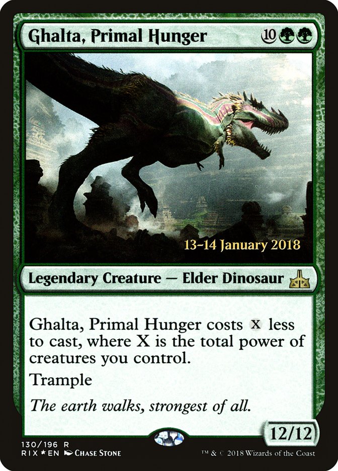Magic the Gathering Card - Ghalta, Primal Hunger - MTG Circle
