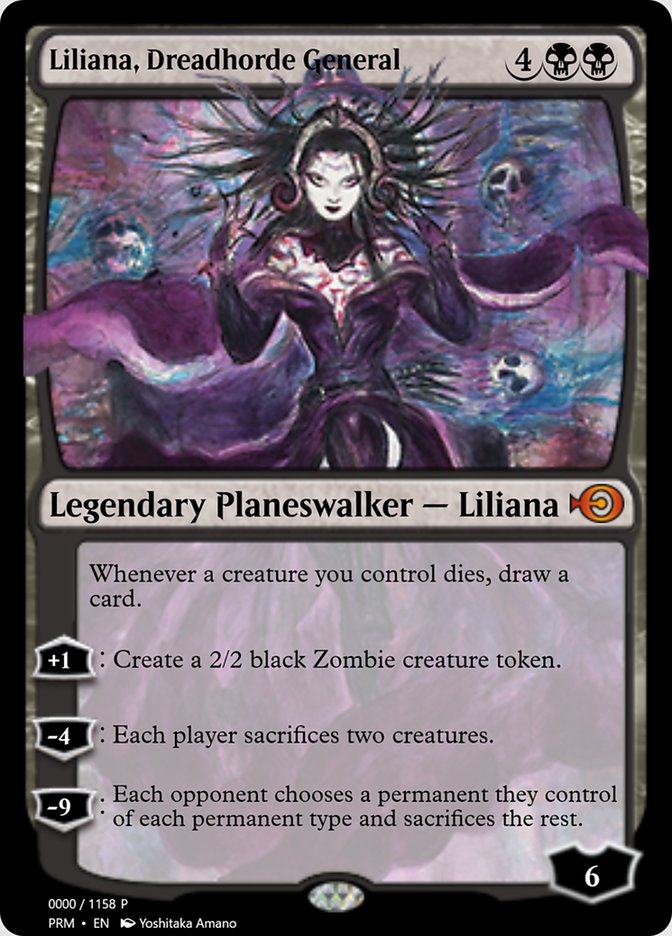 Magic the Gathering Card - Liliana, Dreadhorde General - MTG Circle