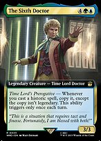 Magic the Gathering Card - The Sixth Doctor - MTG Circle
