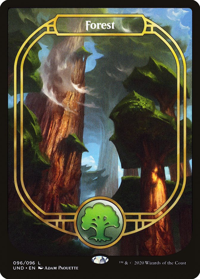 Magic the Gathering Card - Forest - MTG Circle