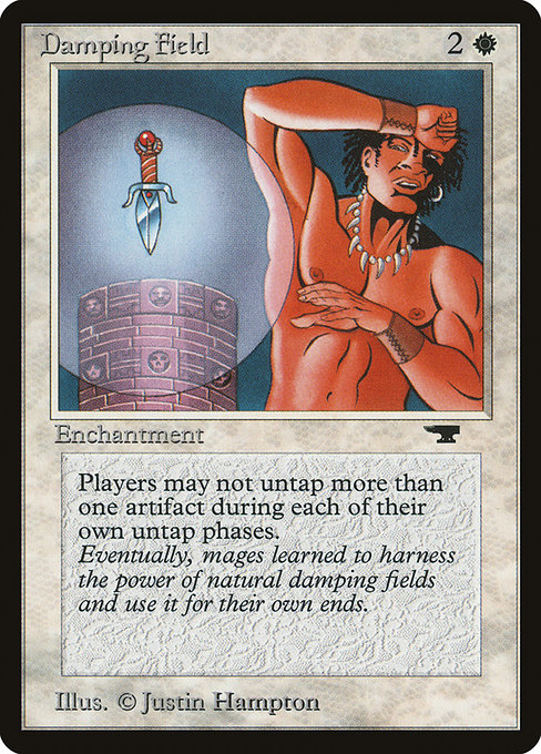 Magic the Gathering Card - Damping Field - MTG Circle