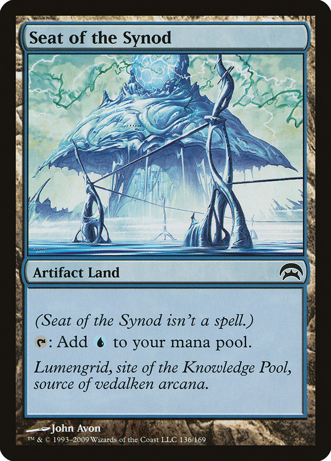 Magic the Gathering Card - Seat of the Synod - MTG Circle