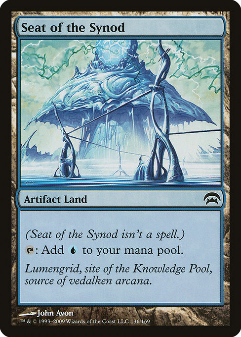 Magic the Gathering Card - Seat of the Synod - MTG Circle