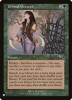 Magic the Gathering Card - Primal Growth - MTG Circle