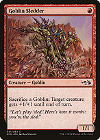 Magic the Gathering Card - Goblin Sledder - MTG Circle