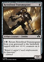 Magic the Gathering Card - Retrofitted Transmogrant - MTG Circle