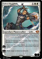 Magic the Gathering Card - Gideon Blackblade - MTG Circle