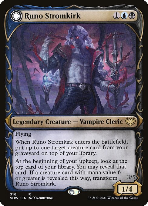 Magic the Gathering Card - Runo Stromkirk - MTG Circle