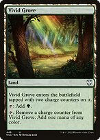 Magic the Gathering Card - Vivid Grove - MTG Circle
